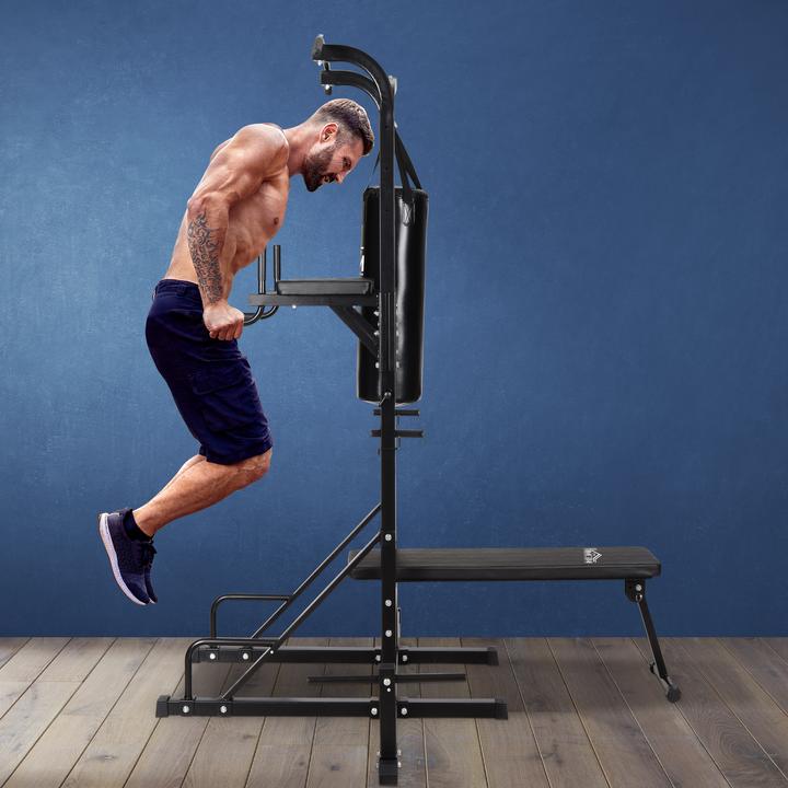 Actual product image Homcom Kraftstation mit Klimmzugstange