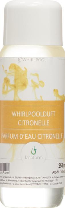Actual product image Lacoform Whirlpool fragrance Citronelle (250 ml, Bath truffles)