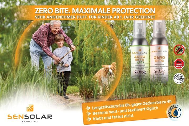 Image du produit Sensolar Zero Bite 100ml (100 ml)
