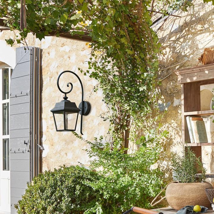Image du produit Loberon Applique d'extérieur Lewarde noir (E27, IP23)