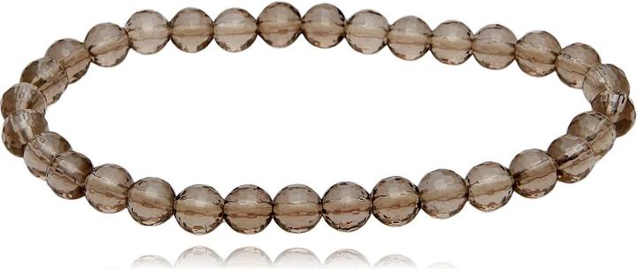 Leyda Armband Rauchquarz (18 cm, Stein)