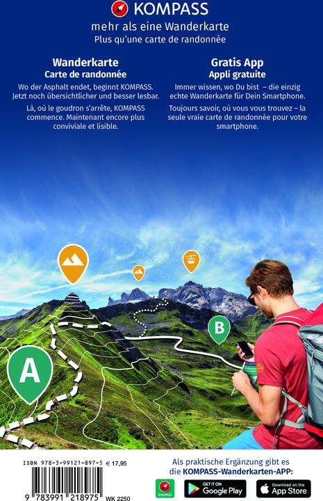 Produktbild Wanderkarten-Set 2250 Korsika Nord, Corse du Nord, Weitwanderweg GR20 (3 Karten) 1: (Deutsch)