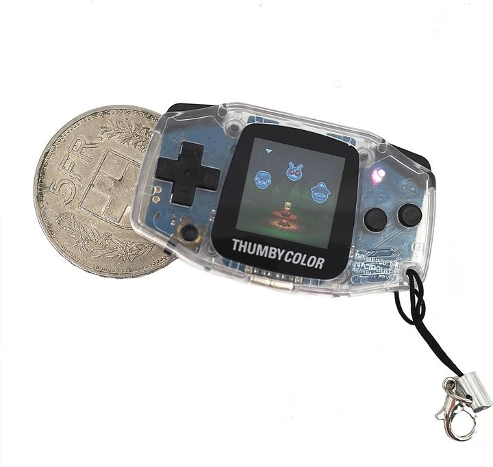 Actual product image TinyCircuits Thumby Color - Mini Spielkonsole - Clear