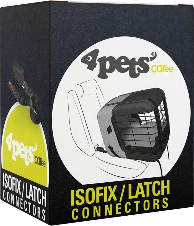 Actual product image 4pets Isofix Connector (Dog, Lockable)