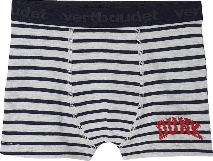 Immagine prodotto Vertbaudet Confezione da 5 boxer da ragazzo in cotone biologico, basket (128, Confezione da 5 pezzi)