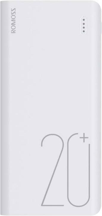 Actual product image Romoss bank (additional battery) Sense 6+ (20000 mAh, 20 W, 74 Wh)