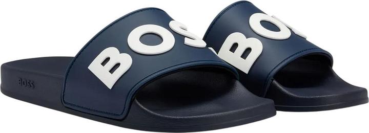 Actual product image Hugo Boss Womens/Ladies Kirk Logo Sliders (39.5)