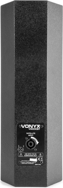 Actual product image Vonyx PA system VX1000BT (Active, 1x 1000 W)