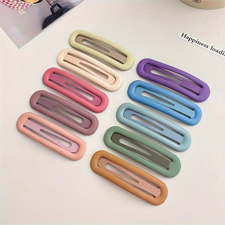 Activity Board 20 Stück/zufällige Farbe Clips, mattes Öl-Glanz, niedliche und coole Haarspangen, einschliesslich (20 Stk.)