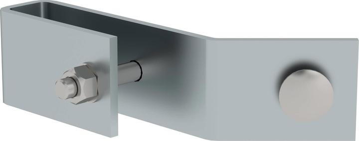 Actual product image Munk Rail fastening for ladder rail galvanised steel