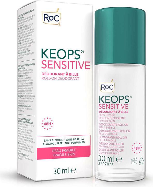 Actual product image Roc Keops Sensitive (Roll-on, 30 ml)