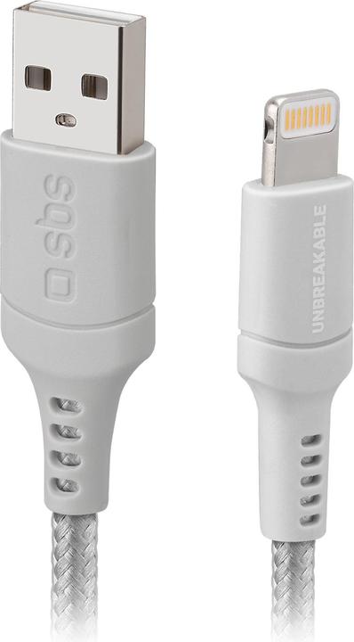 Produktbild SBS Kabel USB 2.0 Lightning - Unbreakable Collection (1 m, USB 2.0)