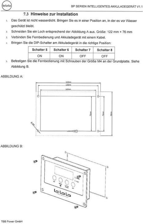 Immagine prodotto TBB Power Computer a batteria LCD con 3 m di cavo