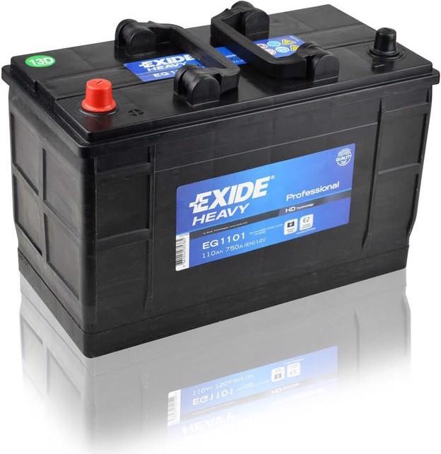 Immagine prodotto Exide EG1101 Batteria professionale pesante per camion (12 V, 110 Ah, 750 A)