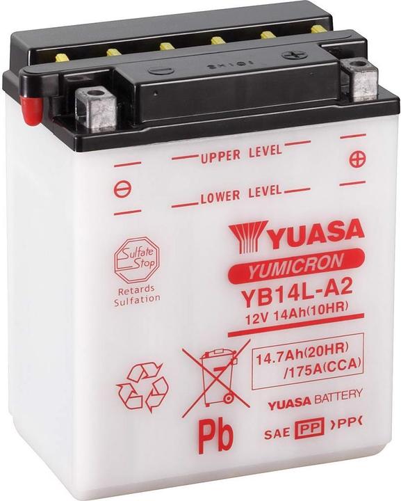 Immagine prodotto Yuasa YB14L-A2 Yumicron (12 V, 14 Ah, 175 A)