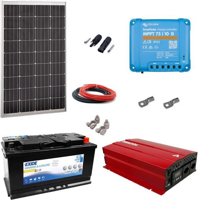 Actual product image Voltima Solar system set (100 W)