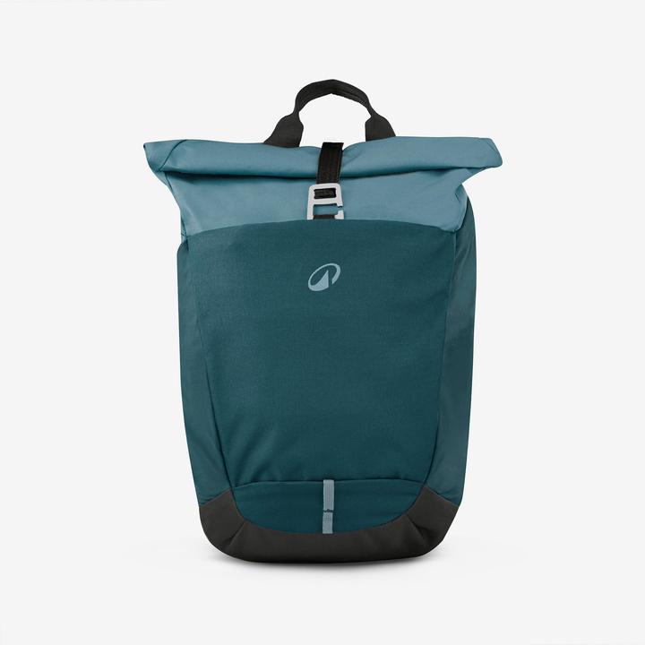Quechua Wanderrucksack Rolltop - NH500 Escape 16 l + 4 blau (21 l)