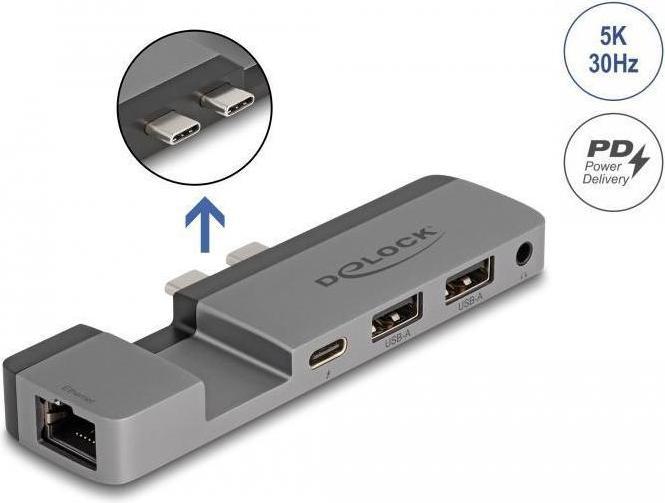 Productafbeelding Delock 87757 (Thunderbolt, 5 Havens)