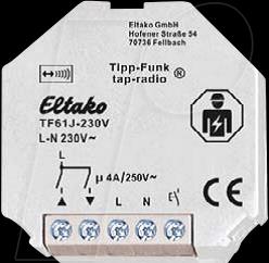 Produktbild Eltako Tipp-Funk Jalousieaktor für 1 Motor 4A/250 TF61J-230V (TF61J-230V)