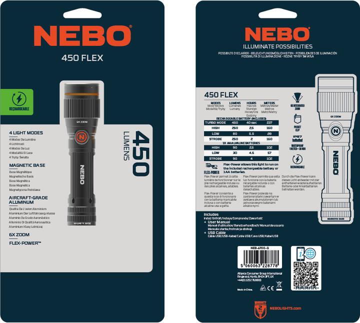 Produktbild Nebo Flex (10.80 cm, 450 lm)