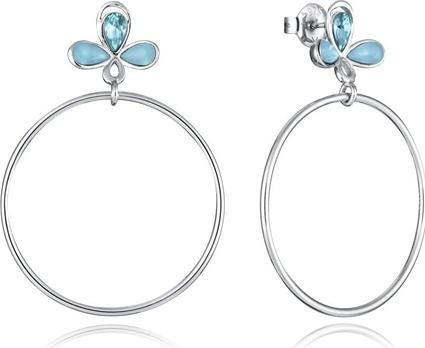 Viceroy Trendy silver earrings with zircons Trend 13198E000-33 (Sterling Silber 925)