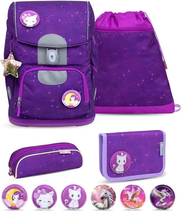 Belmil MOTION Schulrucksack-Set Sky (19 l)