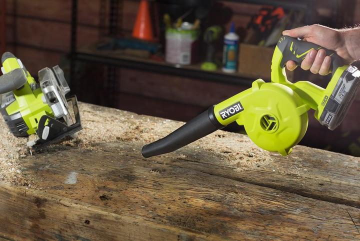 Actual product image Ryobi R18TB-0 (Rechargeable battery operated, Leaf vacuums)
