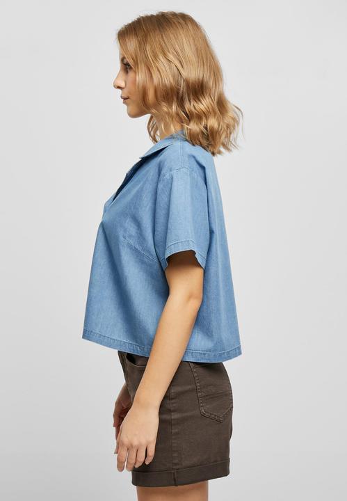 Immagine prodotto Urban Classics Ladies Light Denim Resort Shirt (XS)