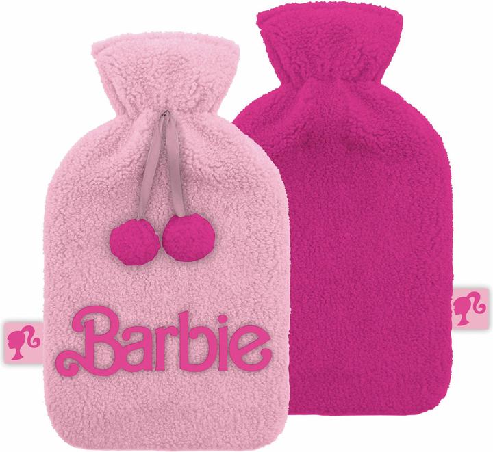 NoName BARBIE - Logo - Bouillotte Peluche & Brodée (2 l)