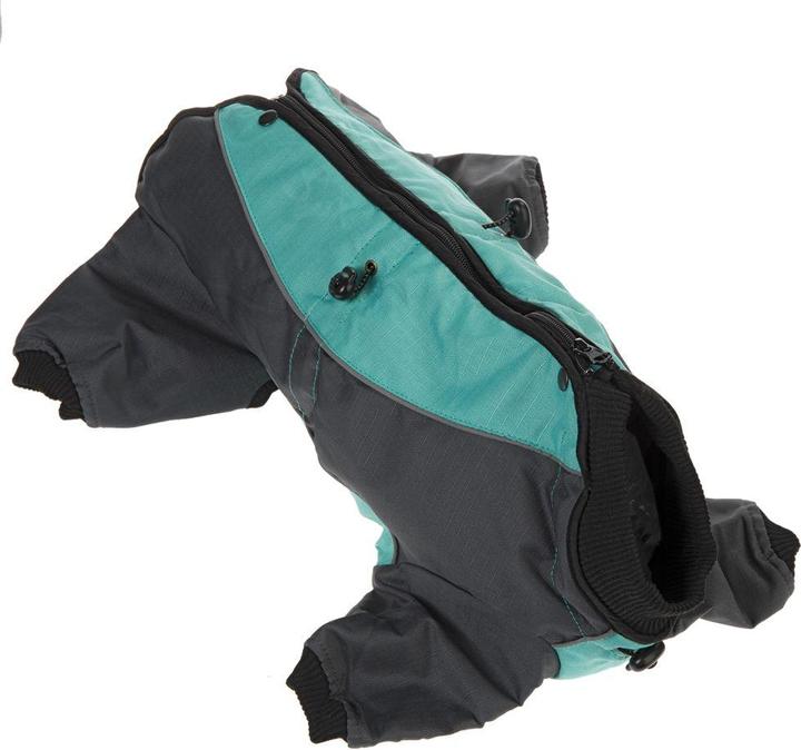 Produktbild zooplus Hundeoverall Mint Rückenlänge 70 cm (Grösse 6XL) (Hundemantel)