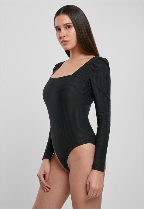 Immagine prodotto Urban Classics Body con maniche a costine da donna LS (XL)