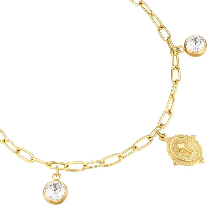 Produktbild Eastside Damen Armband Kreuz - 37560 (22 cm, Edelstahl)