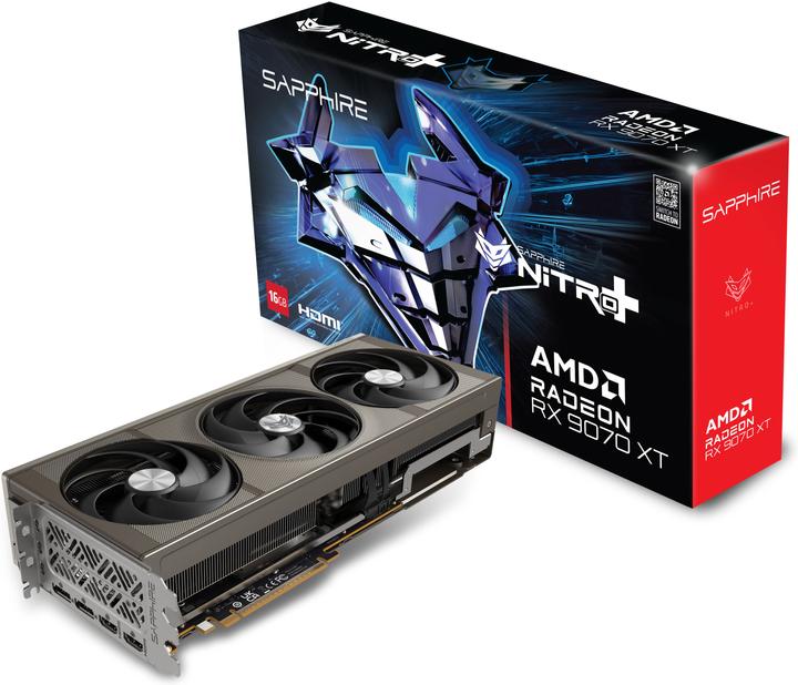 Actual product image Sapphire Nitro+ Radeon RX 9070 XT (16 GB)