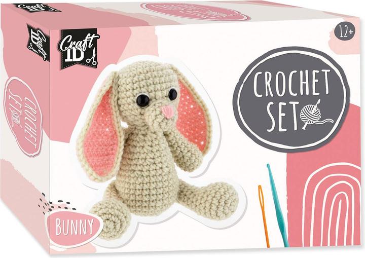Legind Craft ID - Crochet kit bunny, 12x9x12cm - (K-CR1702/GE)