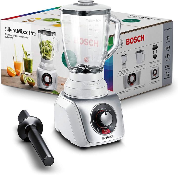 Produktbild Bosch Hausgeräte MMB66G5M Silent whisk, SilentMixx Pro, 900 W, white (900 W)