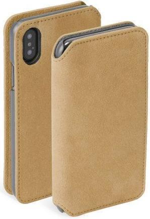 Produktbild Krusell Broby 4 Card SlimWallet Apple iPhone XS cognac (Apple iPhone X)
