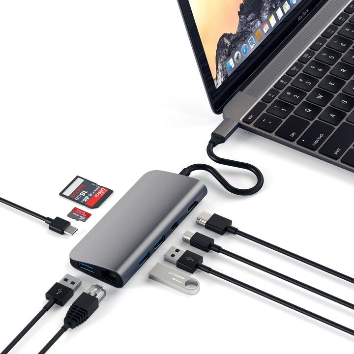 Produktbild Satechi Multimedia Adapter (USB-C, 9 Ports)