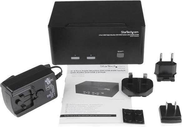 Produktbild StarTech 2 Port Dvi USB Kvm Switch