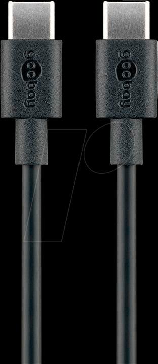 Actual product image Goobay USB C – USB C (1 m, USB 2.0)