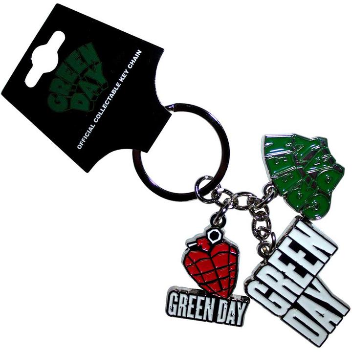 Green Day Logo Charms Schlüsselanhänger