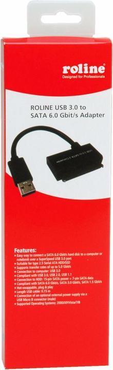 Produktbild Roline USB 3.0 to SATA Adapter