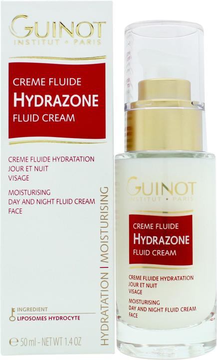 Actual product image Guinot Crème Fluide Hydrazone Day & Night Face Cream 50ml (50 ml, 24h cream)