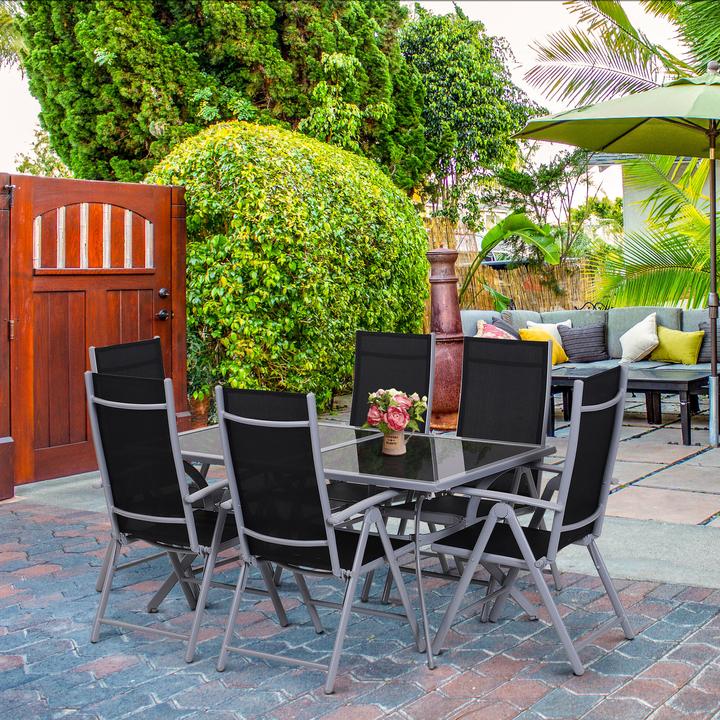 Produktbild Outsunny Sitzgarnitur Gartengarnitur Gartenmöbel (230 cm)