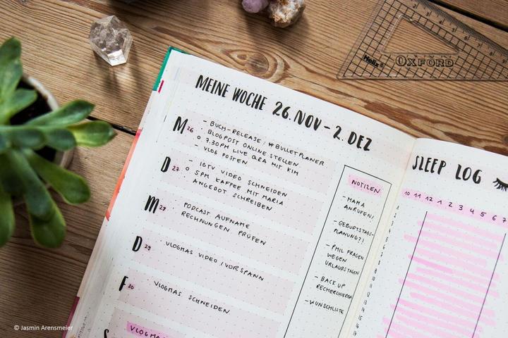 Produktbild Mein Bullet-Planer für Ideen, Ziele und Träume (Deutsch, Jasmin Arensmeier, 2018)