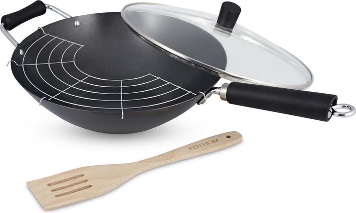 Ken Hom Performance Wok (31.90 cm, Wok Pfanne, Eisen, Stahl)