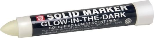 Image du produit Sakura Marqueur permanent Solid Glow in the dark Fluorescent (Fluorescent, 12 mm, 1 x)