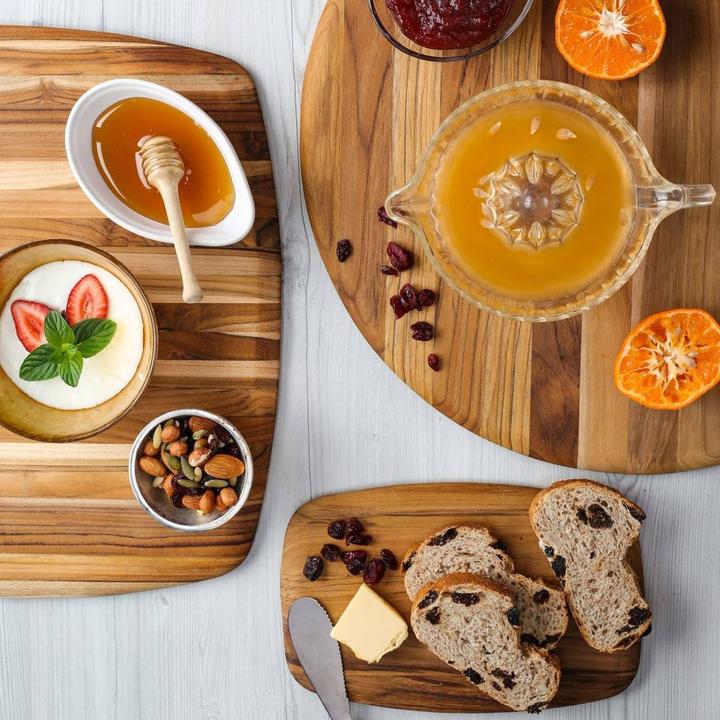 Produktbild TeakHaus Schneide- und Servierbrett Teak quadratisch
