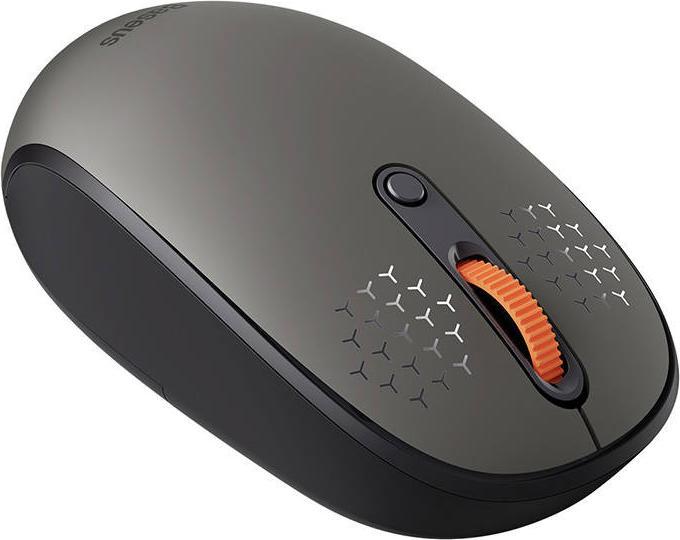 Immagine prodotto Baseus Mouse wireless F01B Tri-Mode 2.4 G BT 5.0 1600 DPI (grigio ghiaccio) (Senza fili)