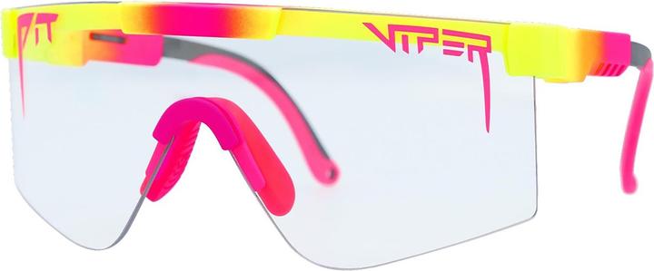 Actual product image Pit Viper The 2000"s Photochromic The Italo (Pink, Yellow, photochromic smoke)