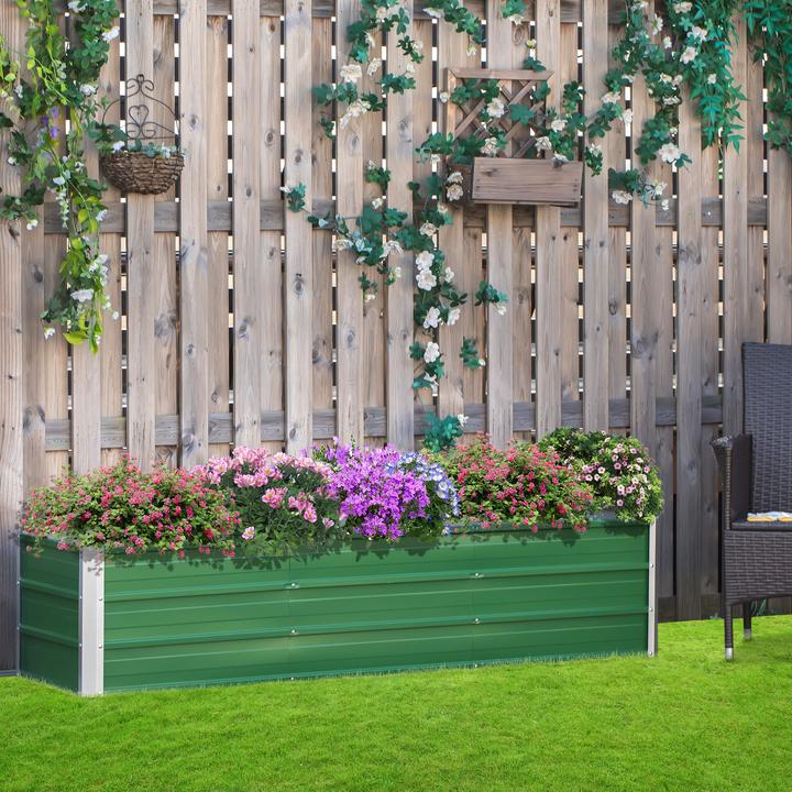 Produktbild Outsunny Gartenbeet inclusive Gartenhandschuhen und Beetschildern